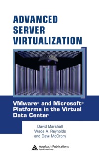 Cover image: Advanced Server Virtualization 1st edition 9780849339318