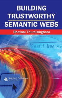 Imagen de portada: Building Trustworthy Semantic Webs 1st edition 9780367388089