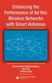 Omslagafbeelding: Enhancing the Performance of Ad Hoc Wireless Networks with Smart Antennas 1st edition 9780849350818