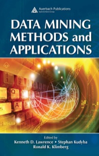 Cover image: Data Mining Methods and Applications 1st edition 9780849385223