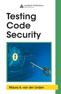 Titelbild: Testing Code Security 1st edition 9780849392511