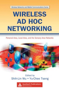 Omslagafbeelding: Wireless Ad Hoc Networking 1st edition 9780849392542