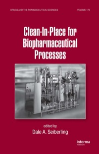 Imagen de portada: Clean-In-Place for Biopharmaceutical Processes 1st edition 9780849340697