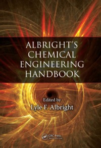 Cover image: Albright's Chemical Engineering Handbook 1st edition 9780824753627