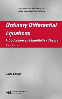 Cover image: Ordinary Differential Equations 3rd edition 9780824723378