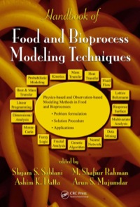 Titelbild: Handbook of Food and Bioprocess Modeling Techniques 1st edition 9780367453268