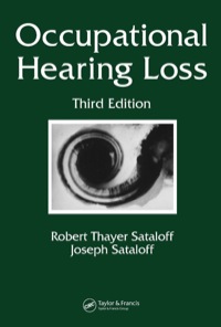 Omslagafbeelding: Occupational Hearing Loss 3rd edition 9780824753832