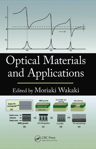 Cover image: Optical Materials and Applications 1st edition 9781138372610