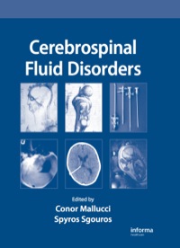 Imagen de portada: Cerebrospinal Fluid Disorders 1st edition 9780824728335