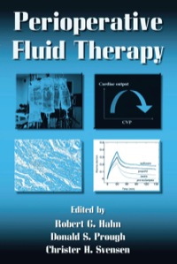Titelbild: Perioperative Fluid Therapy 1st edition 9780824728823