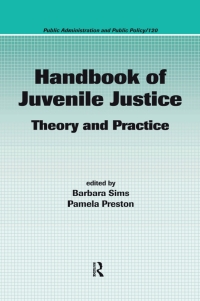 Cover image: Handbook of Juvenile Justice 1st edition 9781574445572