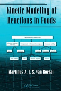 表紙画像: Kinetic Modeling of Reactions In Foods 1st edition 9781574446142