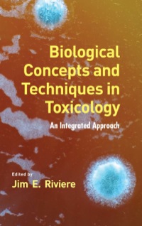Cover image: Biological Concepts and Techniques in Toxicology 1st edition 9780824729790