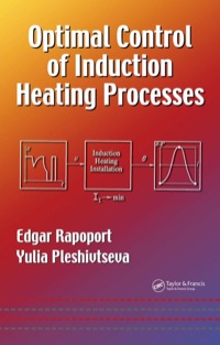 Imagen de portada: Optimal Control of Induction Heating Processes 1st edition 9780849337543