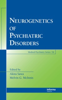 表紙画像: Neurogenetics of Psychiatric Disorders 1st edition 9780849336102