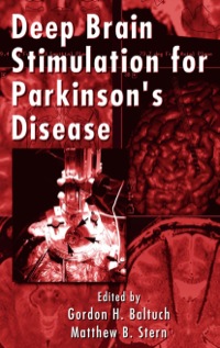 Cover image: Deep Brain Stimulation for Parkinson's Disease 1st edition 9780849370199