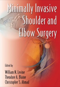 表紙画像: Minimally Invasive Shoulder and Elbow Surgery 1st edition 9780367389482