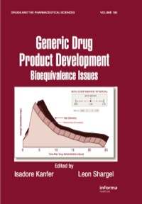 Cover image: Generic Drug Product Development 1st edition 9780849377846
