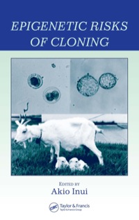 Imagen de portada: Epigenetic Risks of Cloning 1st edition 9780849325274