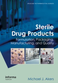 Cover image: Sterile Drug Products 1st edition 9780367269630
