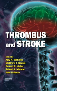 Imagen de portada: Thrombus and Stroke 1st edition 9780849341960