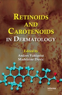 表紙画像: Retinoids and Carotenoids in Dermatology 1st edition 9780849339929