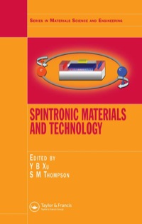 Cover image: Spintronic Materials and Technology 1st edition 9780849392993