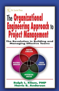 Imagen de portada: The Organizational Engineering Approach to Project Management 1st edition 9781574443226