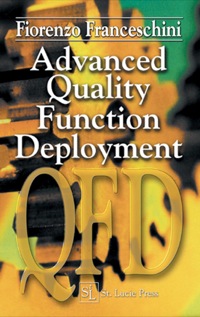 Omslagafbeelding: Advanced Quality Function Deployment 1st edition 9781574443219