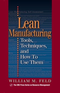 صورة الغلاف: Lean Manufacturing 1st edition 9781574442977