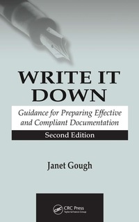 Cover image: Write It Down 2nd edition 9780849321719