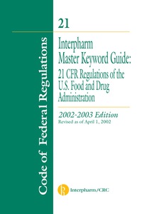 Omslagafbeelding: Interpharm Master Keyword Guide 1st edition 9780849318511