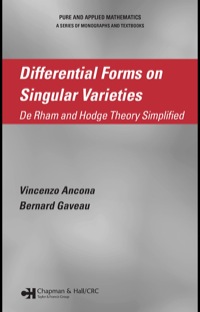 Cover image: Differential Forms on Singular Varieties 1st edition 9780849337390