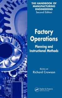 Immagine di copertina: Factory Operations 1st edition 9780849355509