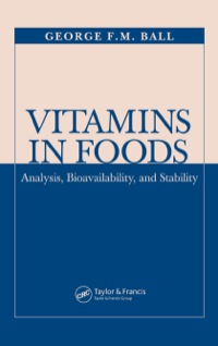Titelbild: Vitamins In Foods 1st edition 9781574448047