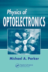 Cover image: Physics of Optoelectronics 1st edition 9780824753856