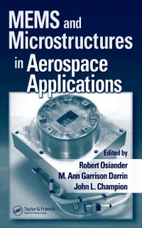Imagen de portada: MEMS and Microstructures in Aerospace Applications 1st edition 9780824726379