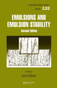 Cover image: Emulsions and Emulsion Stability 2nd edition 9780367577957
