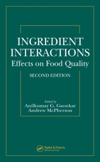 صورة الغلاف: Ingredient Interactions 2nd edition 9780367840891