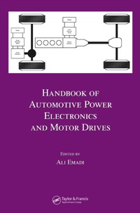 Titelbild: Handbook of Automotive Power Electronics and Motor Drives 1st edition 9780367247393