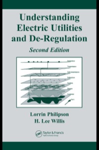 Cover image: Understanding Electric Utilities and De-Regulation 2nd edition 9780367392048