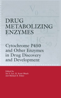 Imagen de portada: Drug Metabolizing Enzymes 1st edition 9780824742935