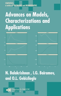 Cover image: Advances on Models, Characterizations and Applications 1st edition 9780824740221