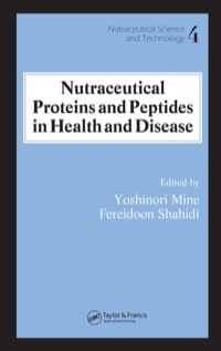 Titelbild: Nutraceutical Proteins and Peptides in Health and Disease 1st edition 9780824753542