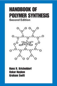 Imagen de portada: Handbook of Polymer Synthesis 2nd edition 9780367578220