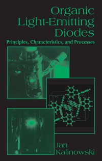 Imagen de portada: Organic Light-Emitting Diodes 1st edition 9780824759476