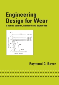 表紙画像: Engineering Design for Wear, Revised and Expanded 2nd edition 9780824747725