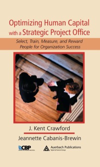 Titelbild: Optimizing Human Capital with a Strategic Project Office 1st edition 9780849354106