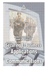 Cover image: Securing E-Business Applications and Communications 1st edition 9780849309632