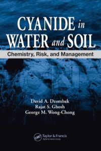 Cover image: Cyanide in Water and Soil 1st edition 9781566706667